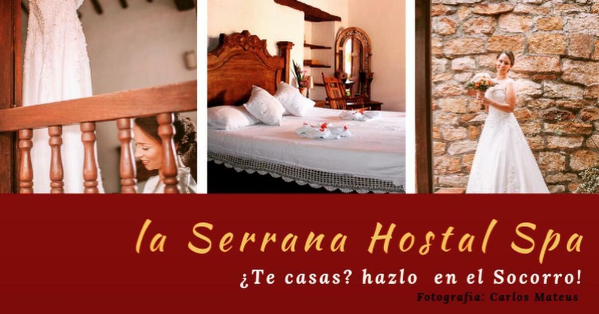 La Serrana Hostal Spa El El Socorro Exterior foto