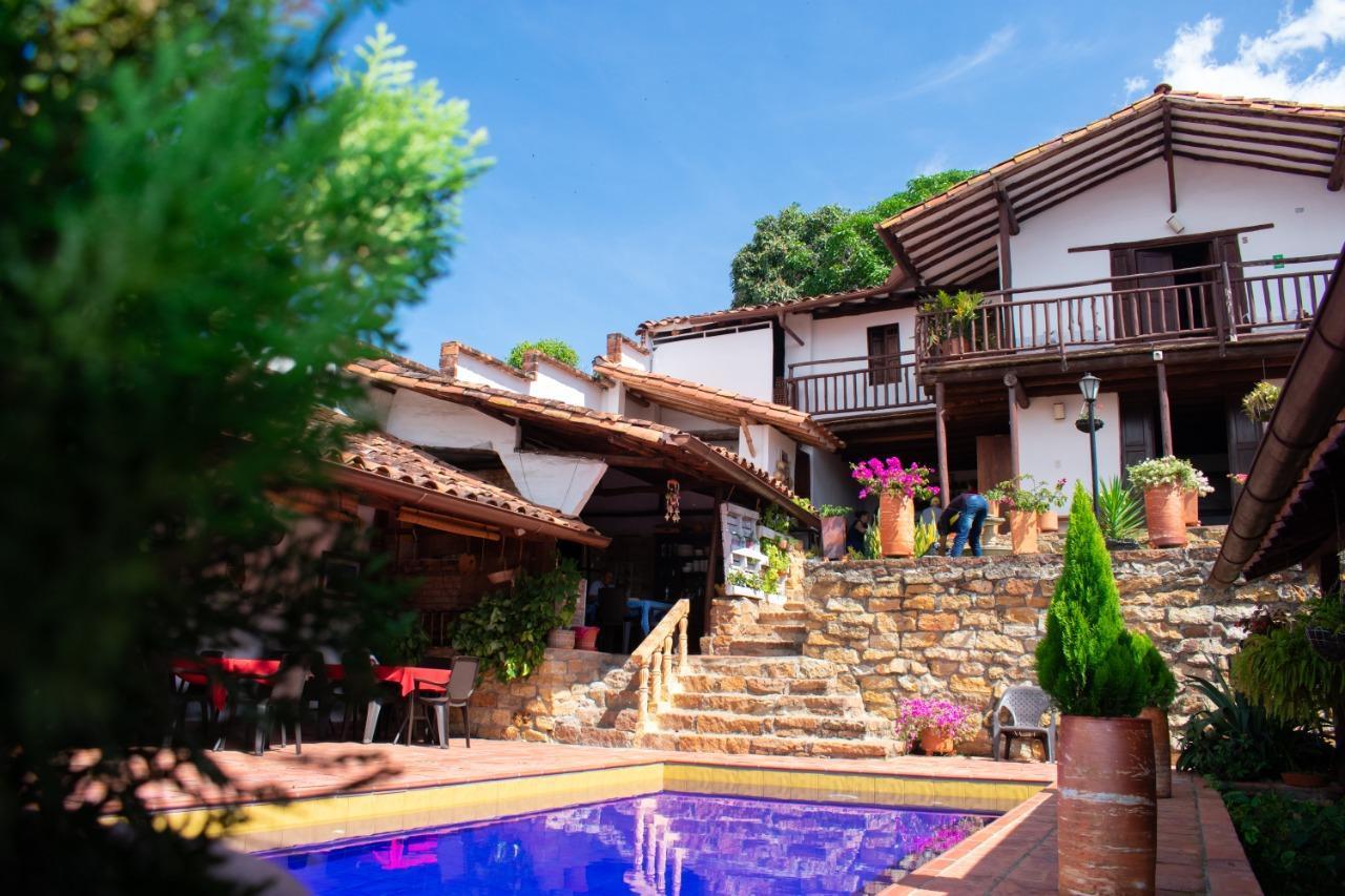 La Serrana Hostal Spa El El Socorro Exterior foto